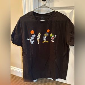 Men’s Space Jam T-Shirt Black Size Large